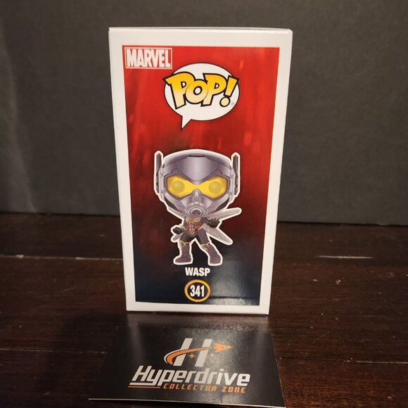 Marvel Ant-Man & the Wasp Wasp CHASE Funko PoP Vinyl Figure #341 - Picture 4 of 7
